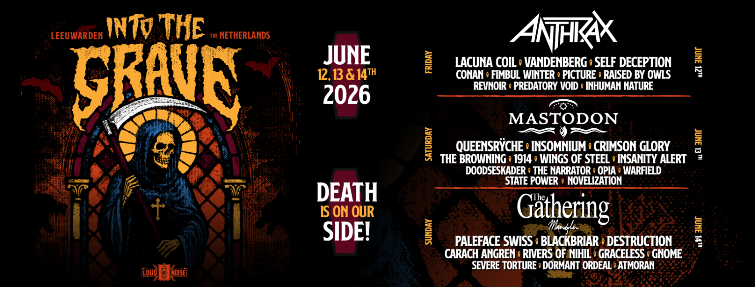 Into The Grave - Line up